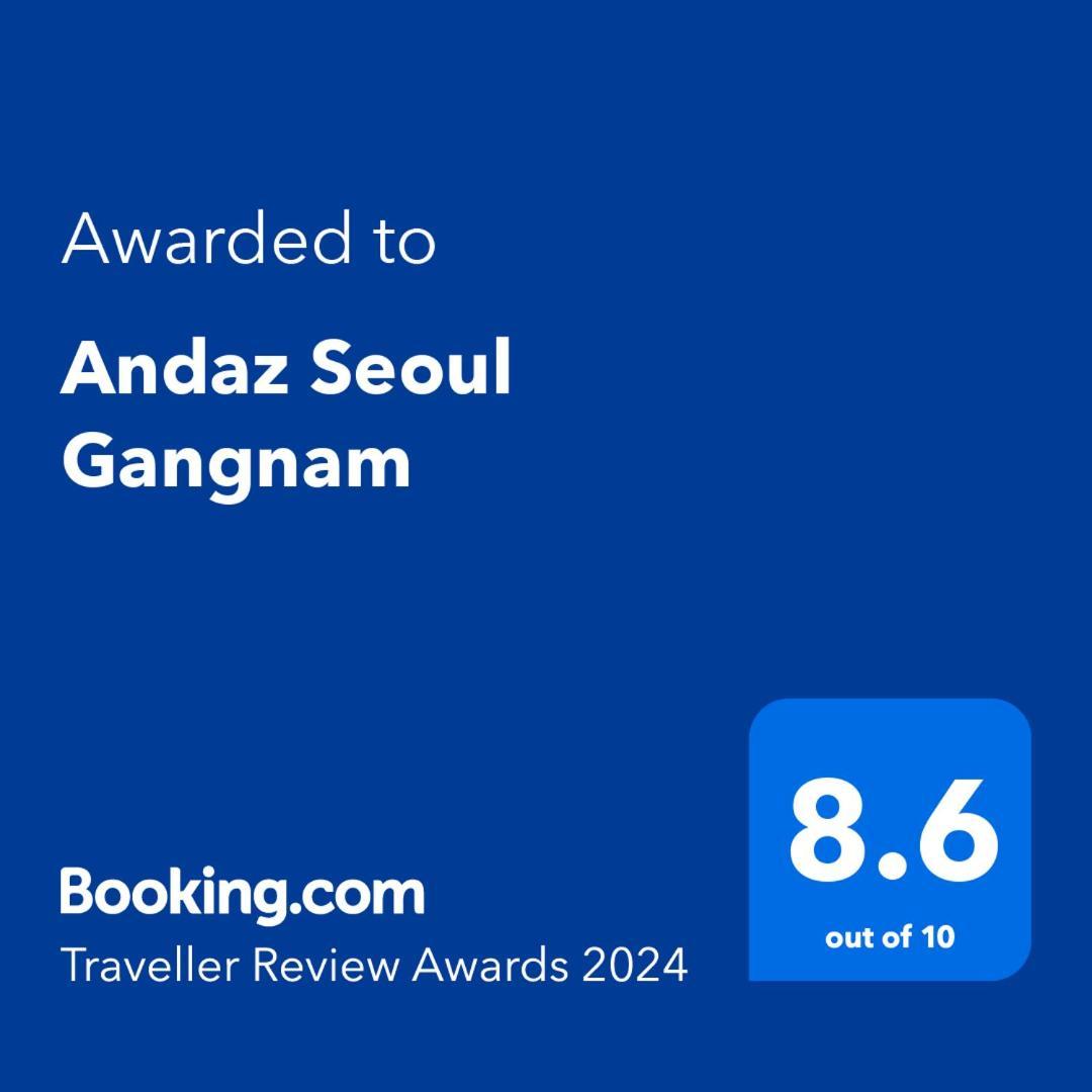 Отель Andaz Seoul Gangnam, By Hyatt Экстерьер фото